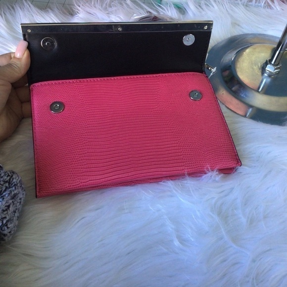 ZARA Pink Leather Purse NWT - Picture 2 of 11